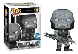 Funko Pop! Movies: Zack Snyder's Justice League - Darkseid (Black & White) (Metallic) (DC Shop) #1126 - Sweets and Geeks