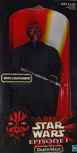 Hasbro Star Wars Episode 1 Action Figure - Darth Maul - Sweets and Geeks