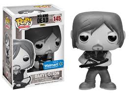 Funko Pop Television: The Walking Dead - Daryl Dixon (Black & White) Walmart Exclusive #145 - Sweets and Geeks