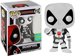 Funko Pop Marvel: Deadpool - Deadpool (Movie) (White) (Thumbs-Up) (2016 Summer Convention) #112 - Sweets and Geeks