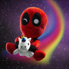Marvel - Phunny Plush - Deadpool with Unicorn (Sitting) - Sweets and Geeks