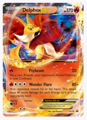 Delphox EX - XY19 XY Promos # XY19 - Sweets and Geeks