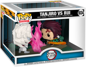 Funko Pop! Moment: Demon Slayer - Tanjiro vs. Rui #1034 - Sweets and Geeks