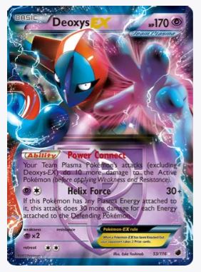 Deoxys EX (Team Plasma) Plasma Freeze # 53/116 - Sweets and Geeks