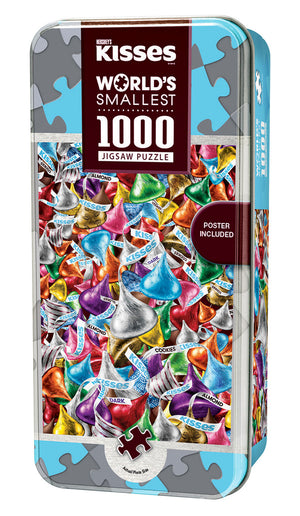 Hershey Kisses World's Smallest 1000 Piece Puzzle - Sweets and Geeks