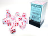 Festive 16mm D6 Dice Block (12 Dice) - Sweets and Geeks