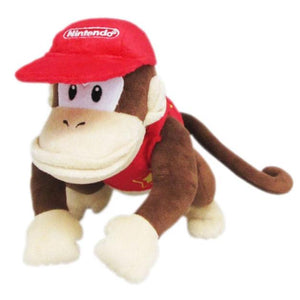 Little Buddy Super Mario All Star Collection Diddy Kong Plush, 9" - Sweets and Geeks