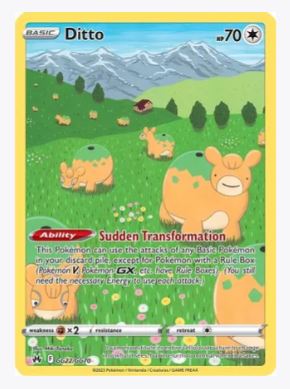 Ditto Crown Zenith: Galarian Gallery # GG22/GG70 - Sweets and Geeks