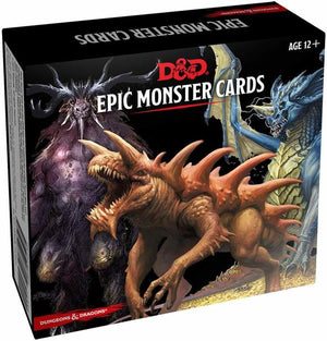 Dungeons and Dragons RPG: Epic Monster Cards - Sweets and Geeks