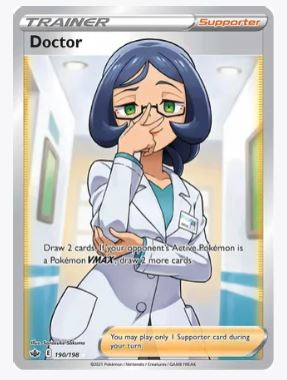 Doctor (Full Art) SWSH06: Chilling Reign # 190/198 - Sweets and Geeks