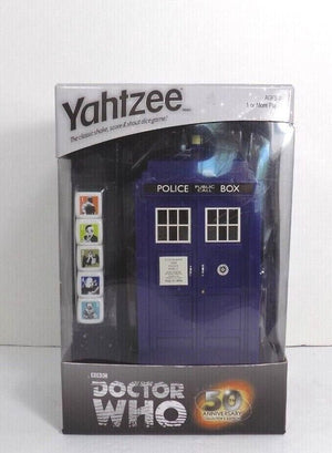 Yahtzee Doctor Who Collector's Edition Dice Game - Sweets and Geeks