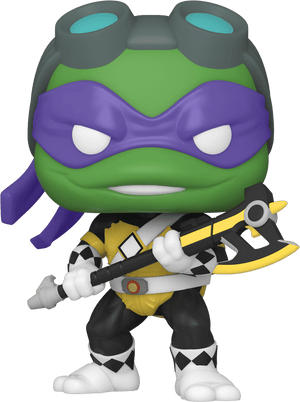 Funko Pop Television: Mighty Morphin Power Rangers/ Teenage Mutant Ninja Turtles - Donatelo (Sumer Convention 2022) #105 - Sweets and Geeks