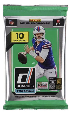 2022 Panini Donruss Football Hobby Pack - Sweets and Geeks