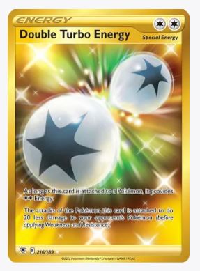 Double Turbo Energy (Secret) Astral Radiance # 216/189 - Sweets and Geeks