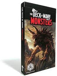 THE DECK OF MANY MONSTERS VOL.1 - Sweets and Geeks