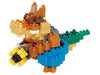 Kawada Nanoblock: Dingodile - Crash Bandicoot - Sweets and Geeks