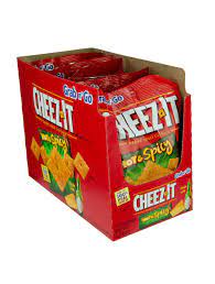 Kellogg's Cheez-It Hot and Spicy 3oz - Sweets and Geeks
