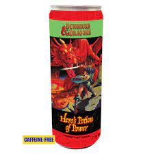 D&D Hero's Potion Energy Drink - Sweets and Geeks