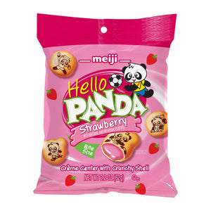 Hello Panda Strawberry Peg Bag 2.2oz - Sweets and Geeks