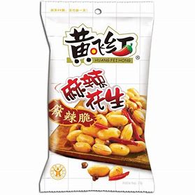 Huang Fei Hong Spicy Peanuts 110 g - Sweets and Geeks