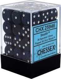 Speckled 12mm D6 Dice Block (36 Dice) - Sweets and Geeks