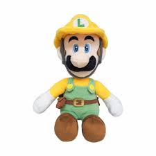 Builder Luigi 10 Inch Plush - Sweets and Geeks