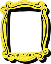 Friends Frame Mega Funky Chunky Magnet - Sweets and Geeks
