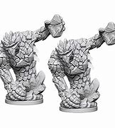 Pathfinder Deep Cuts Unpainted Miniatures: W5 Medium Earth Elemental - Sweets and Geeks