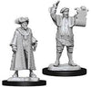 WizKids Deep Cuts Unpainted Miniatures: W10 Mayor and Town Crier - Sweets and Geeks