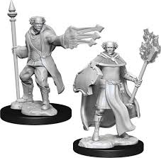 Dungeons and Dragons Nolzur's Marvelous Unpainted Miniatures: W13 Multiclass Cleric + Wizard Male - Sweets and Geeks