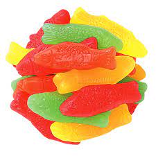 Jelly Belly Bulk - Fish Chewy Candy 5lb Bag - Sweets and Geeks