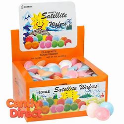 Satellite Wafers Sour 240ct Box - Sweets and Geeks