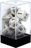 Speckled Polyhedral Dice Block (7 Dice) - Sweets and Geeks