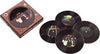 AC/DC Record Coasters - Sweets and Geeks