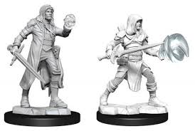 Dungeons and Dragons Nolzur's Marvelous Unpainted Miniatures: W13 Multiclass Fighter + Wizard Male - Sweets and Geeks