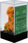 Speckled Polyhedral Dice Block (7 Dice) - Sweets and Geeks