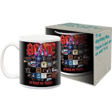 AC/DC In Rock We Trust 11oz Boxed Mug - Sweets and Geeks