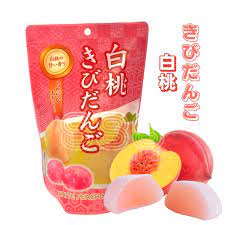 Daifuku Mochi White Peach Mochi 130g - Sweets and Geeks