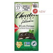 CHOCOLOVE MINT CREME DARK CHOCOLATE 3.2 OZ BAR - Sweets and Geeks