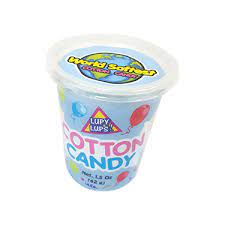 Albert's Cotton Candy Tub - Blue Raspberry - Sweets and Geeks