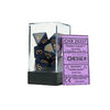 Speckled Polyhedral Dice Block (7 Dice) - Sweets and Geeks