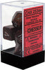 Speckled Polyhedral Dice Block (7 Dice) - Sweets and Geeks