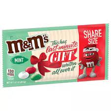 M&M Mint Share Bag 2.83oz - Sweets and Geeks