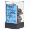 Speckled Polyhedral Dice Block (7 Dice) - Sweets and Geeks