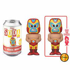 Luchadores Iron Man Sealed Cans - Sweets and Geeks