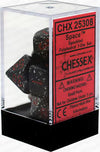 Speckled Polyhedral Dice Block (7 Dice) - Sweets and Geeks