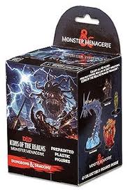 Dungeons & Dragons Fantasy Miniatures: Icons of the Realm Set 4 Monster Menagerie Standard Booster - Sweets and Geeks
