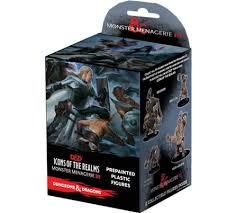 Dungeons & Dragons Fantasy Miniatures: Icons of the Realm Set 8 Monster Menagerie 3 Standard Booster - Sweets and Geeks