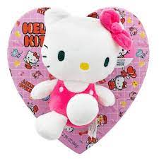 Hello Kitty Heart Box with Plush - Sweets and Geeks