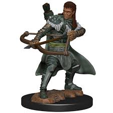 Dungeons and Dragons Fantasy Miniatures: Icons of the Realms Premium Figures W4 Human Ranger Male - Sweets and Geeks